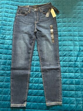 Banana Republic Dark Black Skinny Jeans